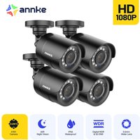 1080p ahd/tvi/cvi/cvbs Bullet Überwachungskamera, 4-in-1 Außenkamera Kabel, Analoge Überwachungskamera Außenbereich, Nachtsicht,4PCS - Annke 1080p ahd/tvi/cvi/cvbs Bullet Überwachungskamera, 4-in-1 Außenkamera Kabel, Analoge Überwachungskamera Außenbereich, Nachtsicht,4PCS - Annke von ANNKE
