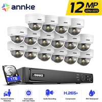 12MP PoE Videoüberwachungsset Außen,16 x 12MP Dome Kameras PoE ip Farbnachtsicht,24/7 Videoüberwachung,1TB hdd - Annke 12MP PoE Videoüberwachungsset Außen,16 x 12MP Dome Kameras PoE ip Farbnachtsicht,24/7 Videoüberwachung,1TB hdd - Annke von ANNKE