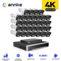 32 Kanal Überwachungskamera Aussen Set mit 32 PoE ip Kamera Nachtsicht, Bewegungserkennung, IP67 - Annke 32 Kanal Überwachungskamera Aussen Set mit 32 PoE ip Kamera Nachtsicht, Bewegungserkennung, IP67 - Annke von ANNKE