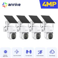 4MP Smart-Netzwerk-Überwachungskamera mit Nachtsicht und Zwei-Wege-Audio, 4 Stück - Annke 4MP Smart-Netzwerk-Überwachungskamera mit Nachtsicht und Zwei-Wege-Audio, 4 Stück - Annke von ANNKE