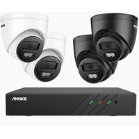 5MP Überwachungskamera Set Außenbereich mit 4×5MP Kameras Nachtsicht Bewegungserkennung 24/7 Videoüberwachung,1TB hdd - Annke von ANNKE