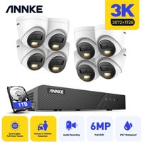 5MP Videoüberwachungsset nvr 4 Kameras Intelligentes Doppellicht Bewegungserkennung poe Überwachungs Kamera 1 tb - Annke 5MP Videoüberwachungsset nvr 4 Kameras Intelligentes Doppellicht Bewegungserkennung poe Überwachungs Kamera 1 tb - Annke von ANNKE