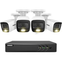 8 Kanal 5-in-1 dvr Videoüberwachungsset,4 x 2MP Smart IR,Überwachungskamerasystem Fernüberwachung - Annke von ANNKE