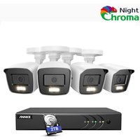 8 Kanal Überwachungskamera Set Außenbereich,4 1080P kamera Nachtsichtkameras Bewegungserkennung, Fernzugriff,2TB hdd - Annke 8 Kanal Überwachungskamera Set Außenbereich,4 1080P kamera Nachtsichtkameras Bewegungserkennung, Fernzugriff,2TB hdd - Annke von ANNKE