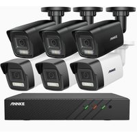 8CH 3K PoE Sicherheitssystem mit 6 Bullet Kameras Bewegungserkennung Farbnachtsicht Videoüberwachungssets,4TB hdd - Annke 8CH 3K PoE Sicherheitssystem mit 6 Bullet Kameras Bewegungserkennung Farbnachtsicht Videoüberwachungssets,4TB hdd - Annke von ANNKE