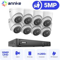 8CH videoüberwachungsset 4K nvr 4×5MP kamera ir nachtsicht IP67 bewegungserkennung fernüberwachung sicherheits kamera system - Annke 8CH videoüberwachungsset 4K nvr 4×5MP kamera ir nachtsicht IP67 bewegungserkennung fernüberwachung sicherheits kamera system - Annke von ANNKE