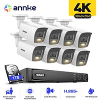 8MP PoE Überwachungskamera Set Außenbereich 8 Kameras, E-Mail Alarm, Fernzugriff,1TB hdd - Annke 8MP PoE Überwachungskamera Set Außenbereich 8 Kameras, E-Mail Alarm, Fernzugriff,1TB hdd - Annke von ANNKE