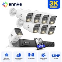 ANNKE 5MP Kit de Vidéosurveillance Exterieure 16CH avec 4TB Audio Bidirectionnel,Détection de Personne et Véhicule,IR Vision Nocturne,Alerte Email ANNKE 5MP Kit de Vidéosurveillance Exterieure 16CH avec 4TB Audio Bidirectionnel,Détection de Personne et Véhicule,IR Vision Nocturne,Alerte Email von ANNKE