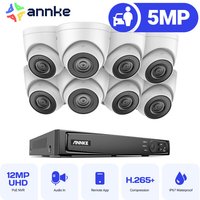 Annke - 8CH 8MP fhd poe Netzwerk-Videoüberwachungssystem nvr mit 8PCS 8MP IP-Überwachungskameras mit Unterstützung für TF-Karten zur Audioaufnahme von ANNKE