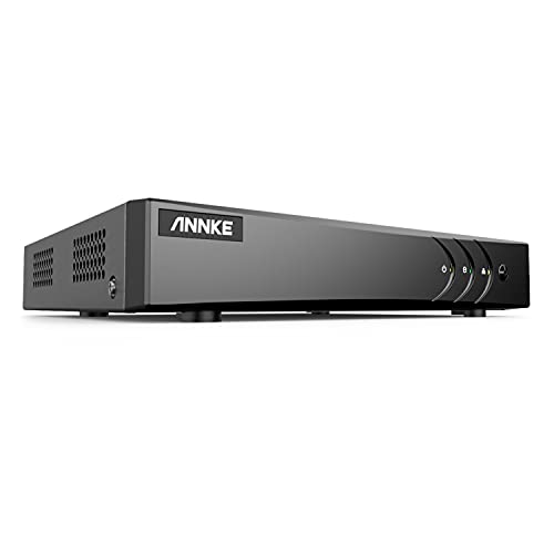 ANNKE DVR 4CH 3K Lite Sicherheitssystem Digitaler Videorekorder DVR Recorder H265+, Intelligente Person- und Fahrzeugerkennung, Fernzugriff, für CVI/CVBS/AHD/TVI, Keine Festplatte von ANNKE