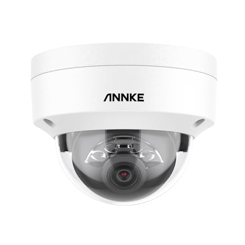ANNKE 12MP IP PoE Überwachungskamera Aussen, Outdoor Kamera mit Person- und Fahrzeugerkennung, 100ft Farbenachtsicht, H.265+, IP67 Wasserdicht, 24/7 Videoüberwachung, SD-Kartensteckplatz bis zu 512G von ANNKE