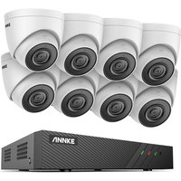 Annke - 3K kabelgebundenes Outdoor-Überwachungskamera-Set mit Personen-/Fahrzeugerkennung, Videoüberwachungs-Set mit 6 mp nvr und 8 x 3K PoE von ANNKE