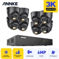 Annke 5mp Videoüberwachungskit Nvr 8 Infrarot Kamera Smart Dual Light Nachtsicht Überwachungskamera Kit von ANNKE