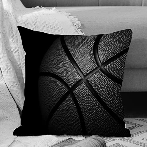 Kissenbezug 45x45 cm,Basketball,Outdoor Kissen Kissenbezüge Kissenhülle Sofa Kissen dekokissen Zierkissen für Wohnzimmer Garten deko draußen von ANNKOOT