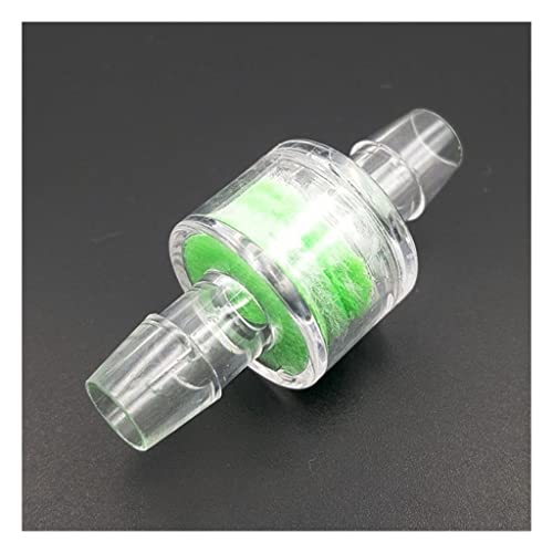 Inline Mesh Sieb, 5 Teile/los 4mm 6 8 10 12mm Wasser Öl Filter Luft Filtration Aquarium Filtration Schlauch Kupplung for 3-12MM Schlauch Filter Ventil (Größe: Weiß 12mm) (Größe: Transparent 8mm ( Size von ANNURA