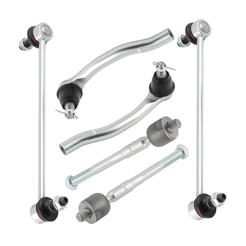 ANODHFECK Spurstange innen außen + Querstangen kompatibel mit Acura MDX 2007 2008 2009 2010 2011 2012 2013 kompatibel mit Acura MDX 07-13 ANODHFECK Spurstange innen außen + Querstangen kompatibel mit Acura MDX 2007 2008 2009 2010 2011 2012 2013 kompatibel mit Acura MDX 07-13 von ANODHFECK