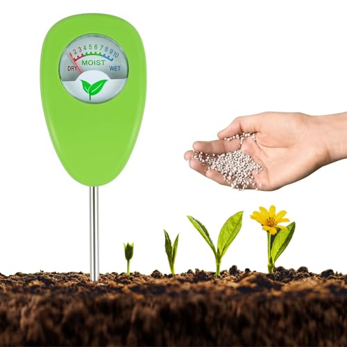 ANOMM Boden Feuchtigkeitsmesser für Pflanzen Portable, Feuchtigkeitsmessgerät Pflanzen, Genaues Bodenmessgerät für den Garten Die Landwirtschaft Garten Bauernhof, Hygrometer für den Garten von ANOMM