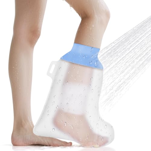 ANOMM Duschschutz Fuß, Wasserdichte Fußabdeckung für Dusche, Weiche Bequeme Gipsabdeckung für Fuß, Knöchelgipsabdeckungen für Dusche Erwachsener, Wiederverwendbarer Gipsschutz, Wundpflegezubehör ANOMM Duschschutz Fuß, Wasserdichte Fußabdeckung für Dusche, Weiche Bequeme Gipsabdeckung für Fuß, Knöchelgipsabdeckungen für Dusche Erwachsener, Wiederverwendbarer Gipsschutz, Wundpflegezubehör von ANOMM