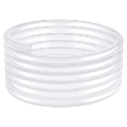 ANOMM PVC Schlauch Transparent, Flexibler Benzinschlauch, Aquariumschlauch Wasserschlauch Luftschlauch für Heimreparatur Wasser Öl Transfer Aquarium, Innen-Ø 10 mm, Außen-Ø 13 mm, Länge 5 m von ANOMM