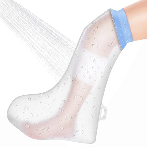 ANOMM Wasserdichte Gipsabdeckung für Unterschenkel, für Dusche, Blau von ANOMM