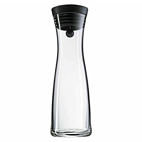 ANORE Wasser Karaffe 1.8L Flasche Borosilikat Glas mit Kippen Deckel SchließUng Verschluss von ANORE