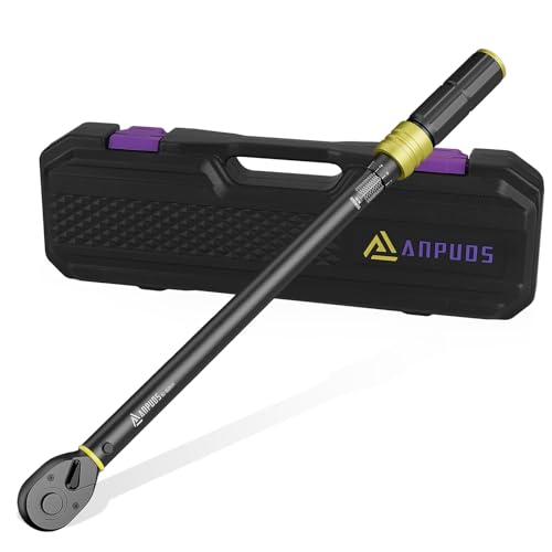 ANPUDS Drehmomentschlüssel 1/2 Zoll, 60-460 Nm Drehmomentschlüssel, ±3% Fehlergenauigkeit mit 72 Zähne Ratschenkopf, Tragbare Aufbewahrungsbox, Drehmoment-Schlüssel für Auto, LKW, Traktor ANPUDS Drehmomentschlüssel 1/2 Zoll, 60-460 Nm Drehmomentschlüssel, ±3% Fehlergenauigkeit mit 72 Zähne Ratschenkopf, Tragbare Aufbewahrungsbox, Drehmoment-Schlüssel für Auto, LKW, Traktor von ANPUDS