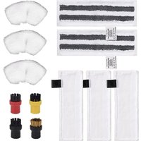 12er-Pack Mikrofasertuch-Zubehör, kompatibel mit dem Dampfreiniger Karcher Easyfix SC2 SC3 SC4 SC5 von ANPVIZ