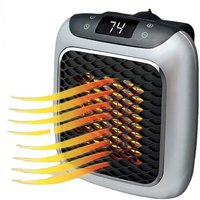 Blown Away Misery mit Fernbedienung, 800 W Mini-Keramikheizer, leiser und energieeffizienter Heizstrahler mit 12-Stunden-Timer, Thermostat von ANPVIZ