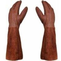 Gartenhandschuhe Handschuhe - Paar Gartenhandschuhe - Lederschutz - Gartenhandschuhe für Dornen und Brombeeren und Arbeitshandschuhe --Braun--M Gartenhandschuhe Handschuhe - Paar Gartenhandschuhe - Lederschutz - Gartenhandschuhe für Dornen und Brombeeren und Arbeitshandschuhe --Braun--M von ANPVIZ