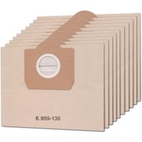 Staubsaugerbeutel 10 Staubsaugerbeutel für Kärcher 6.959-130.0 WD3 WD3P MV3 A2204 A2254 A2604 Ersatz Papierfilterbeutel für Nass- und Trockensauger, von ANPVIZ
