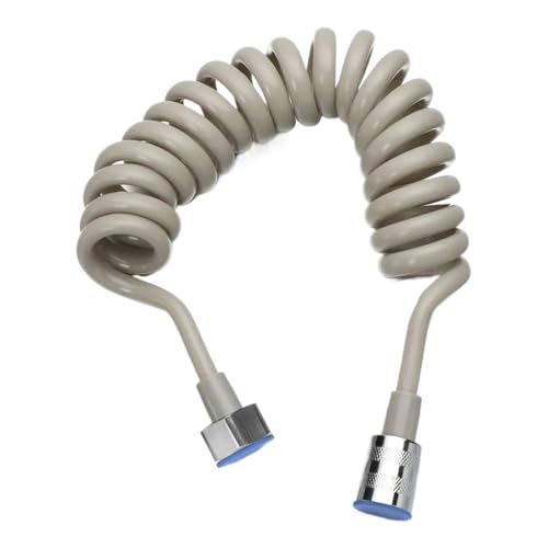 1,5/2,0/3,0 Meter Bad Frühling Dusche Schlauch Bidets Wasserhahn Ausziehbare Telefonleitung Sanitär Sprayer verbinden Rohr FüR Badarmaturen(Grey,2.0M) von ANQKYO