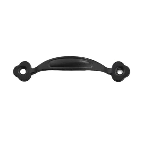 10 Pcs Antike Tür Griffe Bronze Schublade Zieht Kleiderschrank Schmuck Box Möbel FüR KüChe(79mm-Black) von ANQKYO