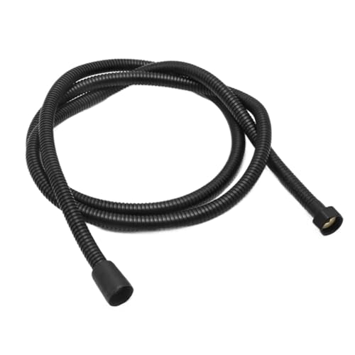 2,0 m/2,5 m/3, m 304 Edelstahl Duschschlauch Verschlüsselungsschlauch G1/2 Duschrohr Badezimmerzubehör FüR Badarmaturen(Black,2.5M) von ANQKYO