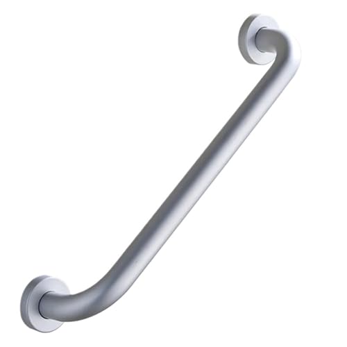 2 Stück Haltegriffe for ältere Griffe, Badezimmer-Handläufe, Bar-Wandhalterung, Raum-Aluminium-Metall-Haltegriff FüR äLtere Menschen(Silver,30cm) von ANQKYO