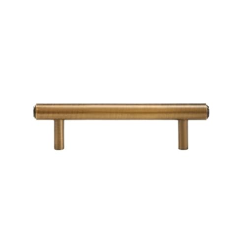 2 Stück Massiver Schrankknopf Antik Messing T-Bar Kleiderschrank Schublade Türgriff Ziehen FüR KüChe(Copper,M) von ANQKYO