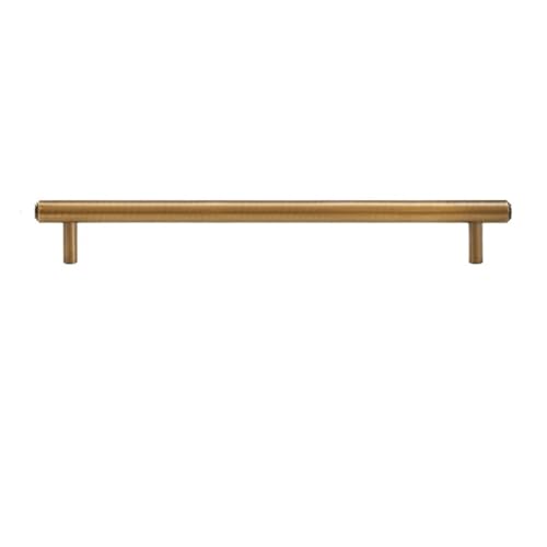 2 Stück Massiver Schrankknopf Antik Messing T-Bar Kleiderschrank Schublade Türgriff Ziehen FüR KüChe(Copper,XL) von ANQKYO