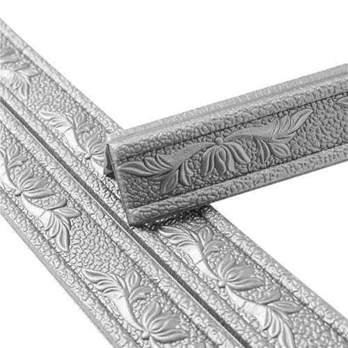 2 Stück selbstklebende Tapetenbordüre, dekorative Wandlinien, for Abziehen und Aufkleben, multifunktional for Schlafzimmer Wohnzimmer FüR WäNde(Color 3) von ANQKYO