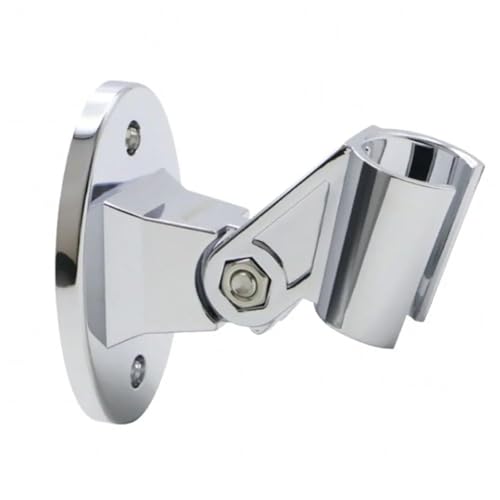 2 Stück verstellbare Duschhalterung mit fester Basis, universeller Wand-Duschkopfhalter, Handbrause for Badezimmer FüR Badezimmer von ANQKYO
