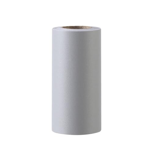 2 stücke Selbst-adhesive Baseboard Wand Grenze Aufkleber PVC Taille Linie Tapete Wasserdichte Sockel Vinyl Wohnzimmer Dekor FüR WäNde(Light Grey,12cm) von ANQKYO