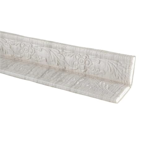 2 stücke Wand Rand Streifen Aufkleber Selbst Klebe Wasserdicht Baseboard Ecke Taille Linie Trim Sockel FüR WäNde(Color 1) von ANQKYO