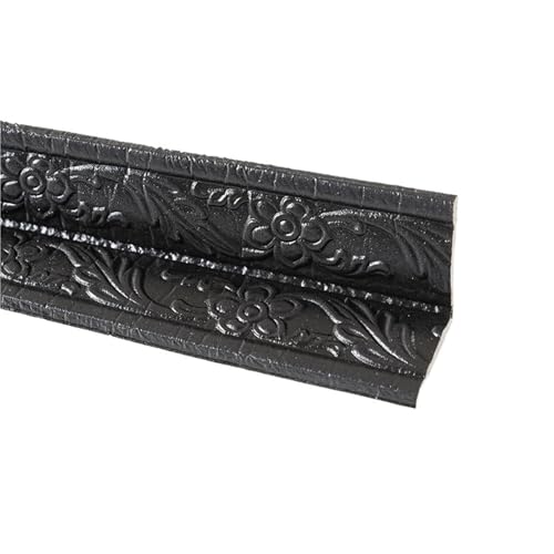 2 stücke Wand Rand Streifen Aufkleber Selbst Klebe Wasserdicht Baseboard Ecke Taille Linie Trim Sockel FüR WäNde(Color 4) von ANQKYO