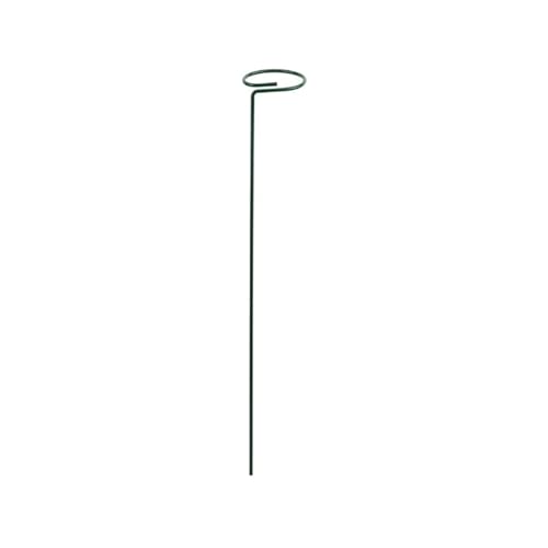 20 stücke Garten Unterstützung Stake Ring Metall Anlage Unterstützt Einzigen Stamm Strauch Halter FüR Orchideen(40cm) von ANQKYO