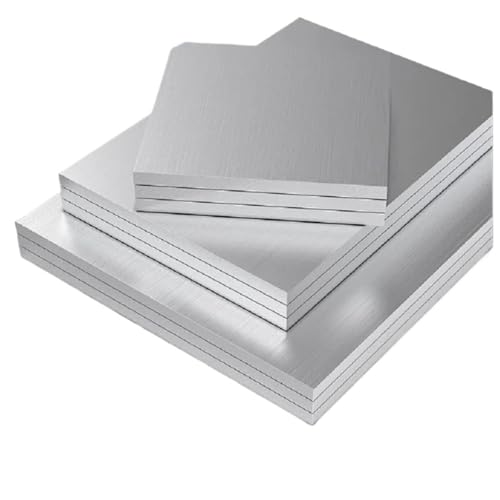 3 Stück Aluminiumblechplatte for die Bootsindustrie, Basteln, Schweißen, Schmuckherstellung, Handstempeln FüR Den Bau(0.5mm) von ANQKYO
