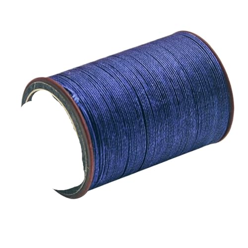 3 stücke Leder Runde Gewachste Gewinde Polyester Handwerk Nähen Linie for Stickerei Kits, & DIY FüR Basteln(Color 12,0.45mmX150m) von ANQKYO