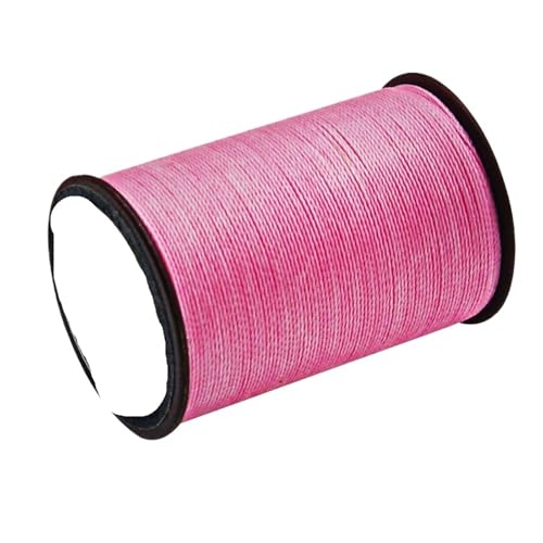 3 stücke Leder Runde Gewachste Gewinde Polyester Handwerk Nähen Linie for Stickerei Kits, & DIY FüR Basteln(Color 16,0.35mmX300m) von ANQKYO