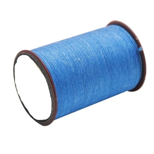 3 stücke Leder Runde Gewachste Gewinde Polyester Handwerk Nähen Linie for Stickerei Kits, & DIY FüR Basteln(Color 9,0.45mmX150m) von ANQKYO