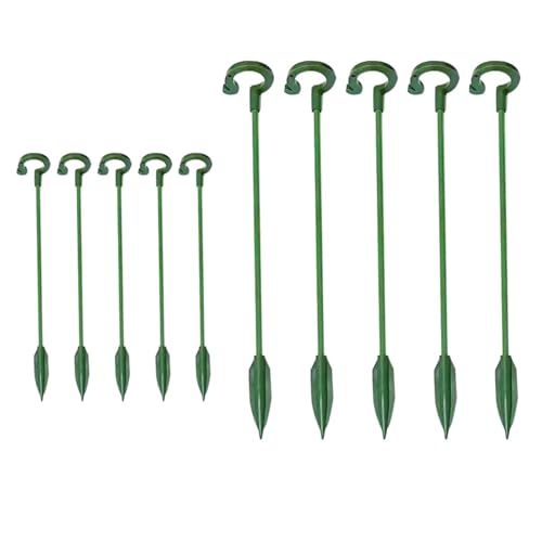 30 stücke Kunststoff Anlage Unterstützt Blume Stehen Wiederverwendbare Schutz Befestigung Werkzeug Gartenarbeit Lieferungen FüR Orchideen(17cm) von ANQKYO