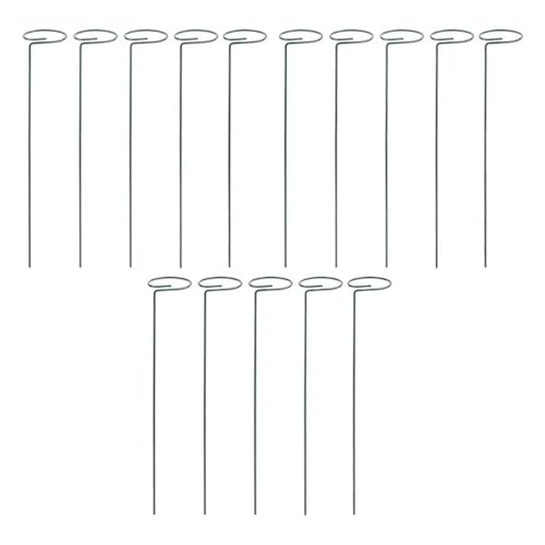 30PCS Anlage Unterstützung Stehen Blumen Ring Metall Stakes Bonsai Hinterhof Garten Werkzeug FüR Orchideen von ANQKYO