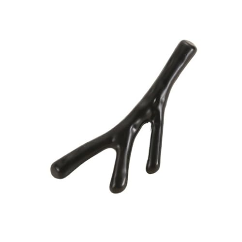 4 Pcs Küche Schrank Lagerung Griff Antike Tür Kommoden Kleiderschrank Möbel Griffe FüR KüChe(Black-Single hole) von ANQKYO