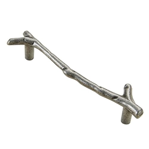 4 Pcs Küche Schrank Lagerung Griff Antike Tür Kommoden Kleiderschrank Möbel Griffe FüR KüChe(Silver-128mm) von ANQKYO
